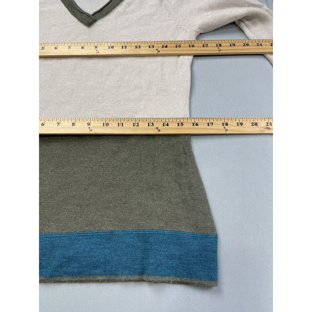 Horny Toad Womens Sweater Small Merino Wool V-Neck Granola Girl Outdoor - Picture 9 of 11